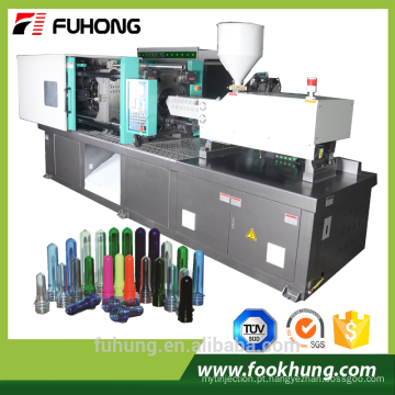 Ningbo fuhong máquina automática totalmente automática de moldagem por injeção de garrafa pré-moldada automática de 240ton 2400kn com bomba fixa